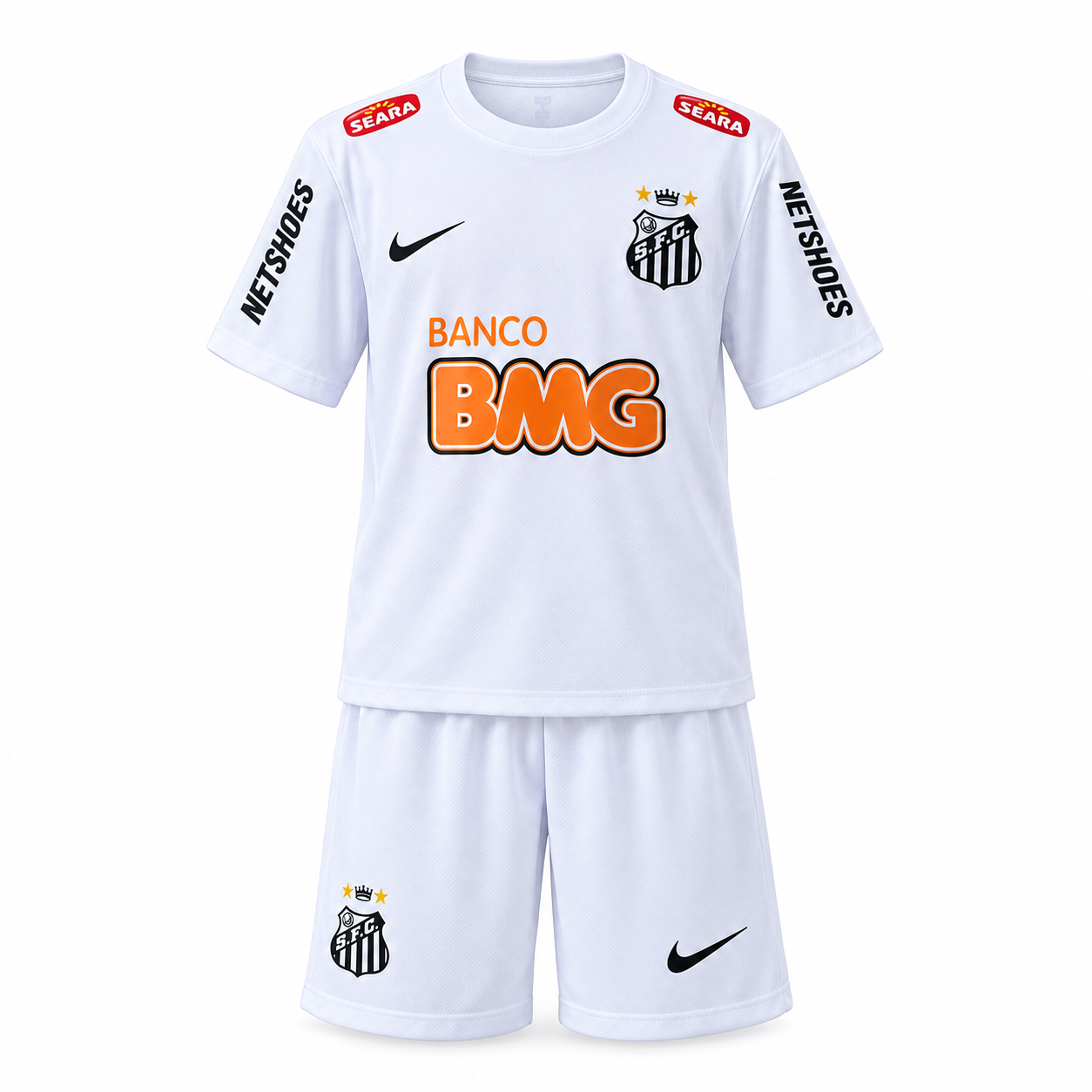 Santos FC 2012 Home - Kids Kit Retro