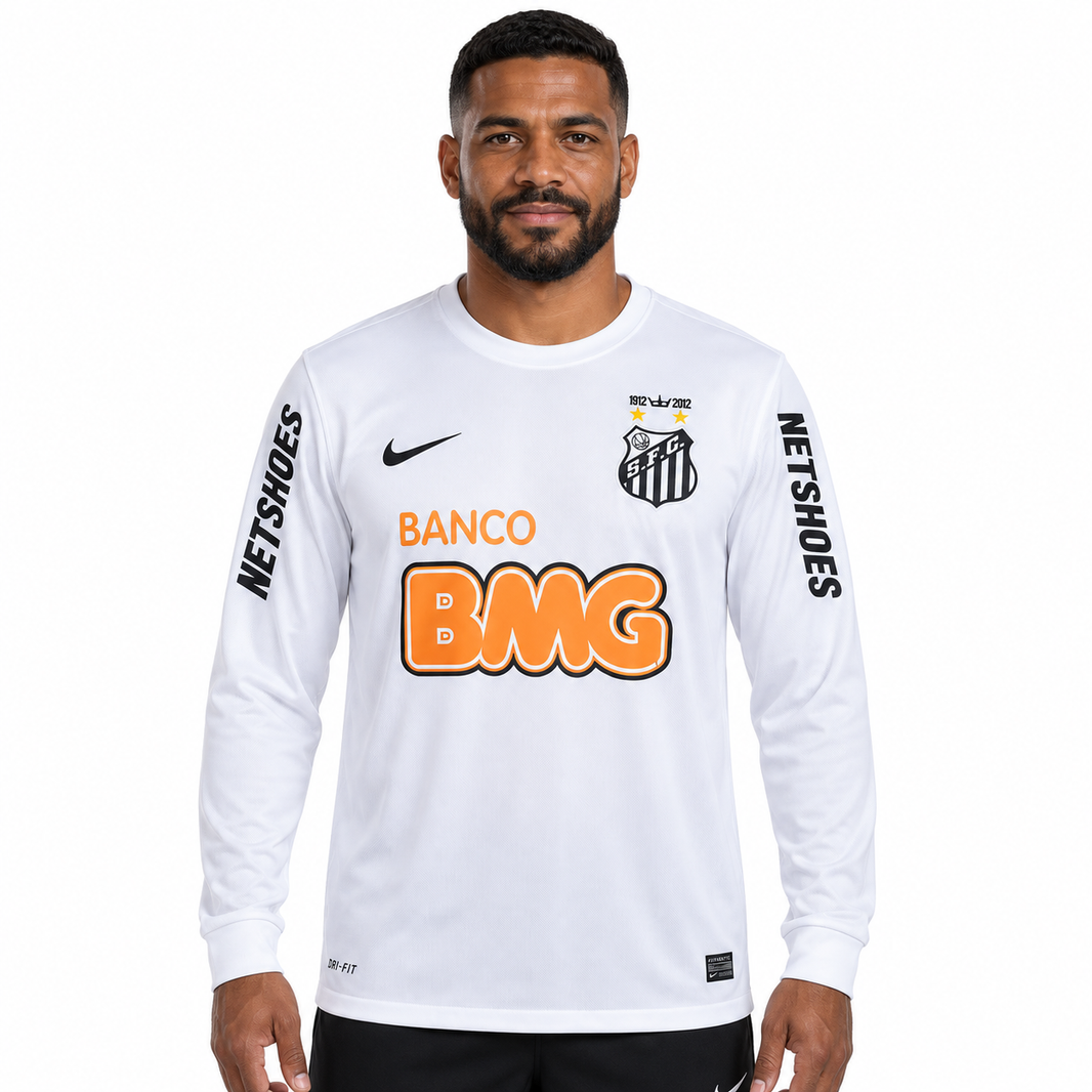 Santos FC 2012 Local Manga larga - Retro