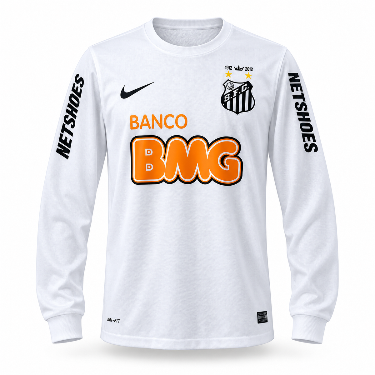 Santos FC 2012 Home Manga longa - Retro