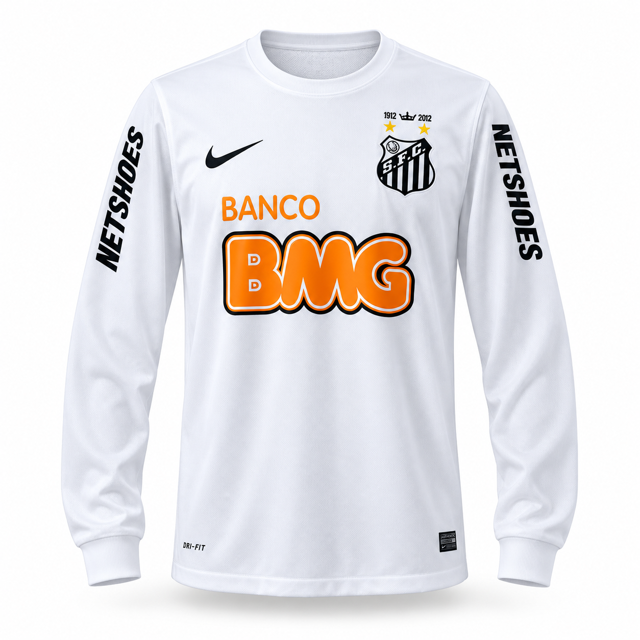 Santos FC 2012 Home Manga longa - Retro