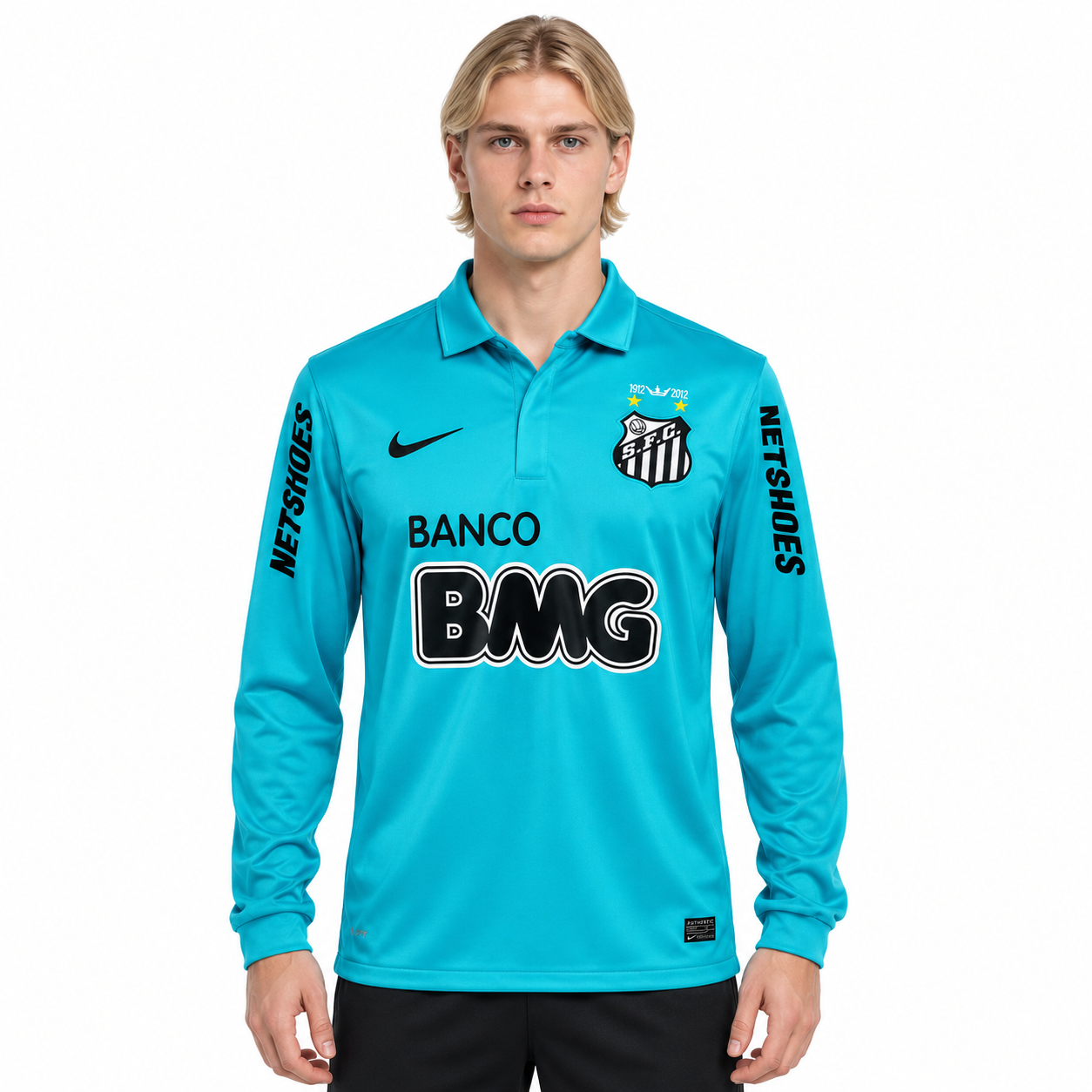 Santos FC 2012 Third Manga longa - Retro