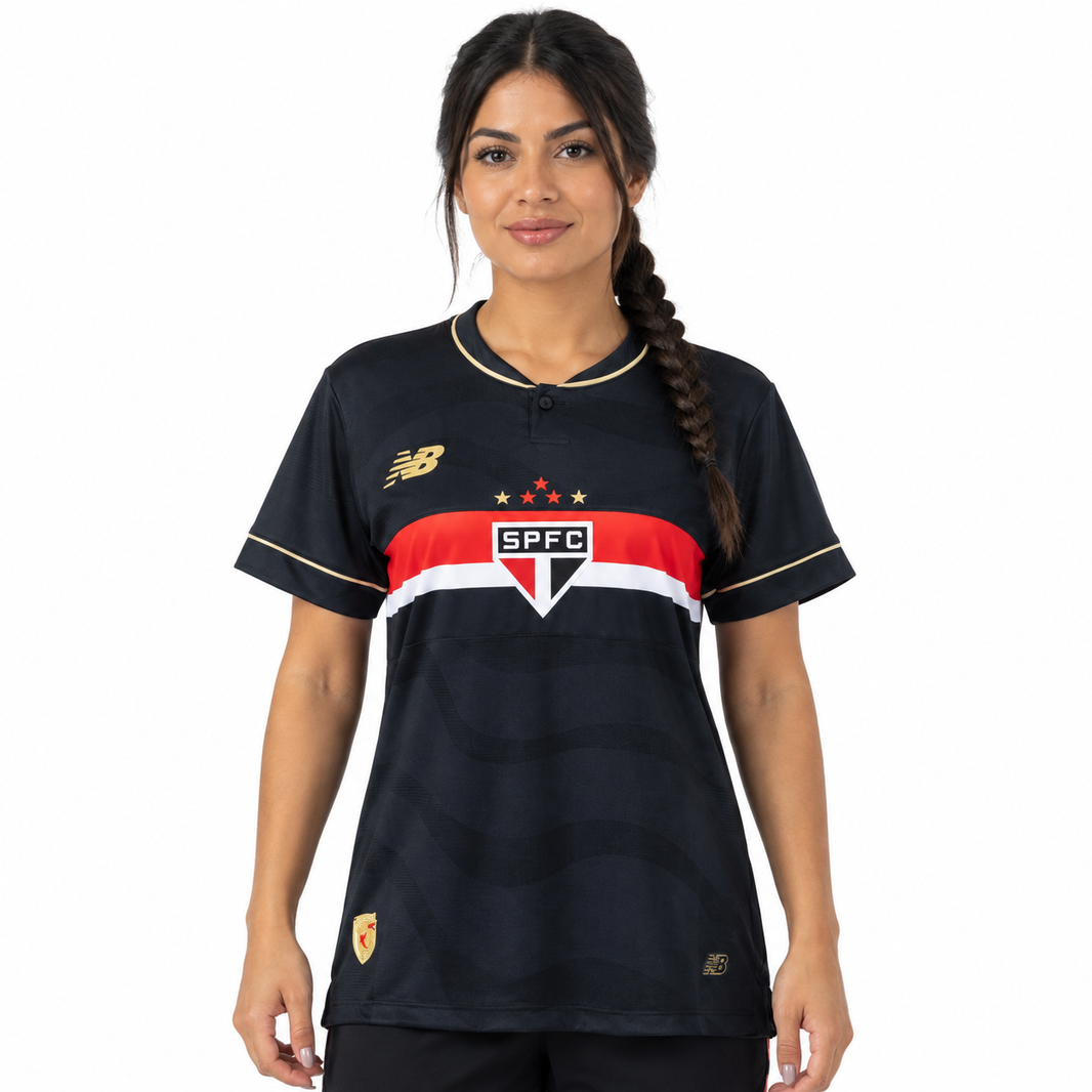 São Paulo FC 2025 Visitante - Feminina