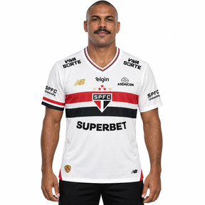 São Paulo FC 2025 Home (Todos Pratrocionios) - Torcedor