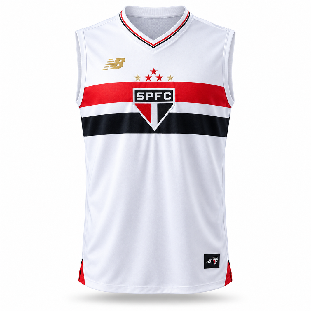 São Paulo FC 2025 Regata Titular - Torcedor