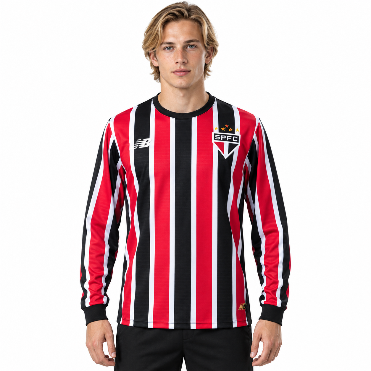São Paulo FC 2025 Third Manga Longa - Torcedor