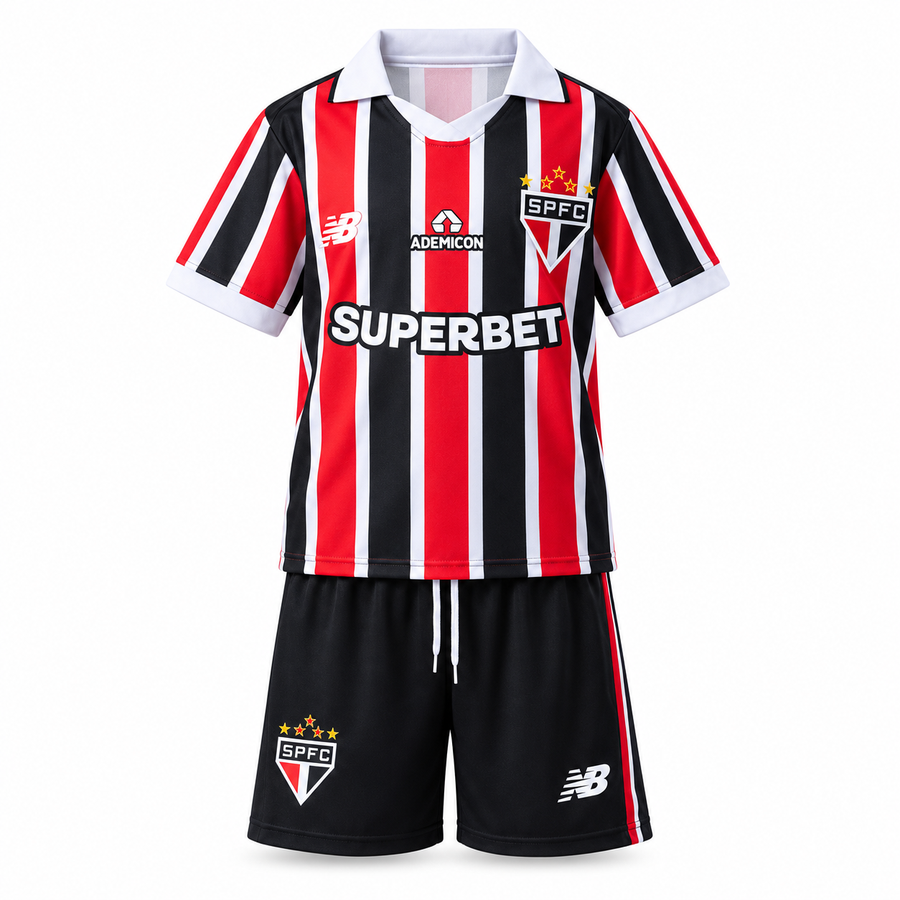São Paulo FC 2026 Away - Kids Kit
