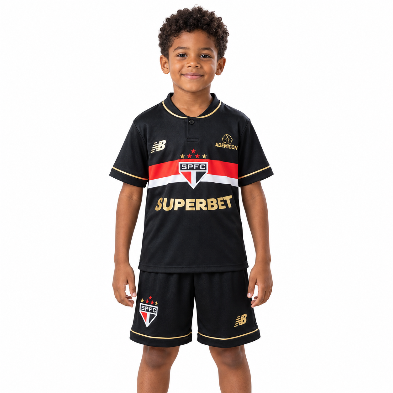 São Paulo FC 2025 Away - Kids Kit