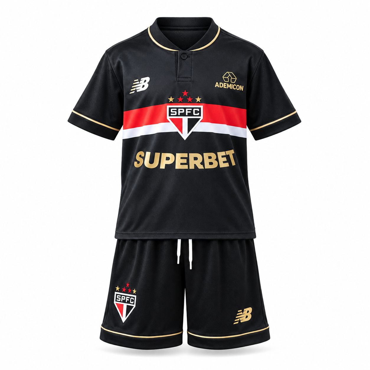 São Paulo FC 2025 Away - Kids Kit