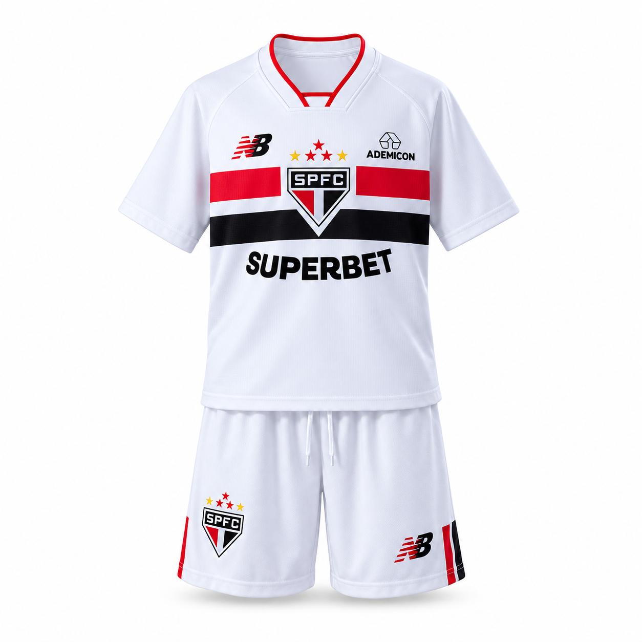 São Paulo FC 2026 Home - Kids Kit