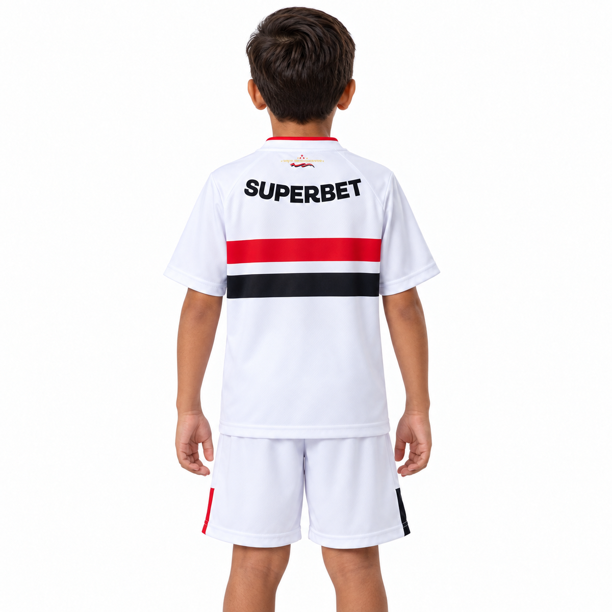 São Paulo FC 2026 Titular - Conjunto Infantil