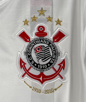 Camisa Corinthians Retro 2010 - Torcedor Nike Masculina - Branca