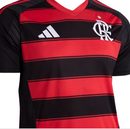Camisa Flamengo I 25/26 - Torcedor Adidas Masculina - Preta e vermelha