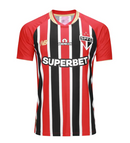 Camisa São Paulo II 25/26 - Torcedor New Balance Masculina - Vermelha e preta