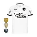 Camisa Botafogo III 24/25 - Torcedor Reebok Masculina - Branca com detalhes em preto