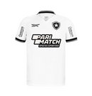 Camisa Botafogo III 24/25 - Torcedor Reebok Masculina - Branca com detalhes em preto