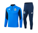 Conjunto Porto 24/25 Masculino New Balance - Azul com detalhes em branco