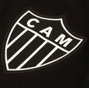 Camisa Atlético Mineiro Treino 25/26 - Torcedor Adidas Masculina - Preta com detalhes em amarelo e laranja