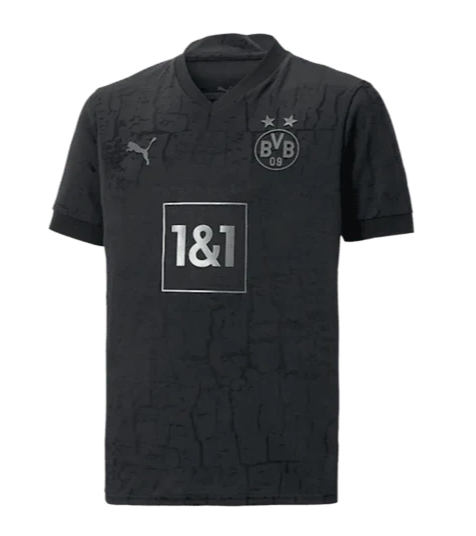 Camisa Borussia Dortmund 23/24 - Torcedor Puma Masculina - Preta