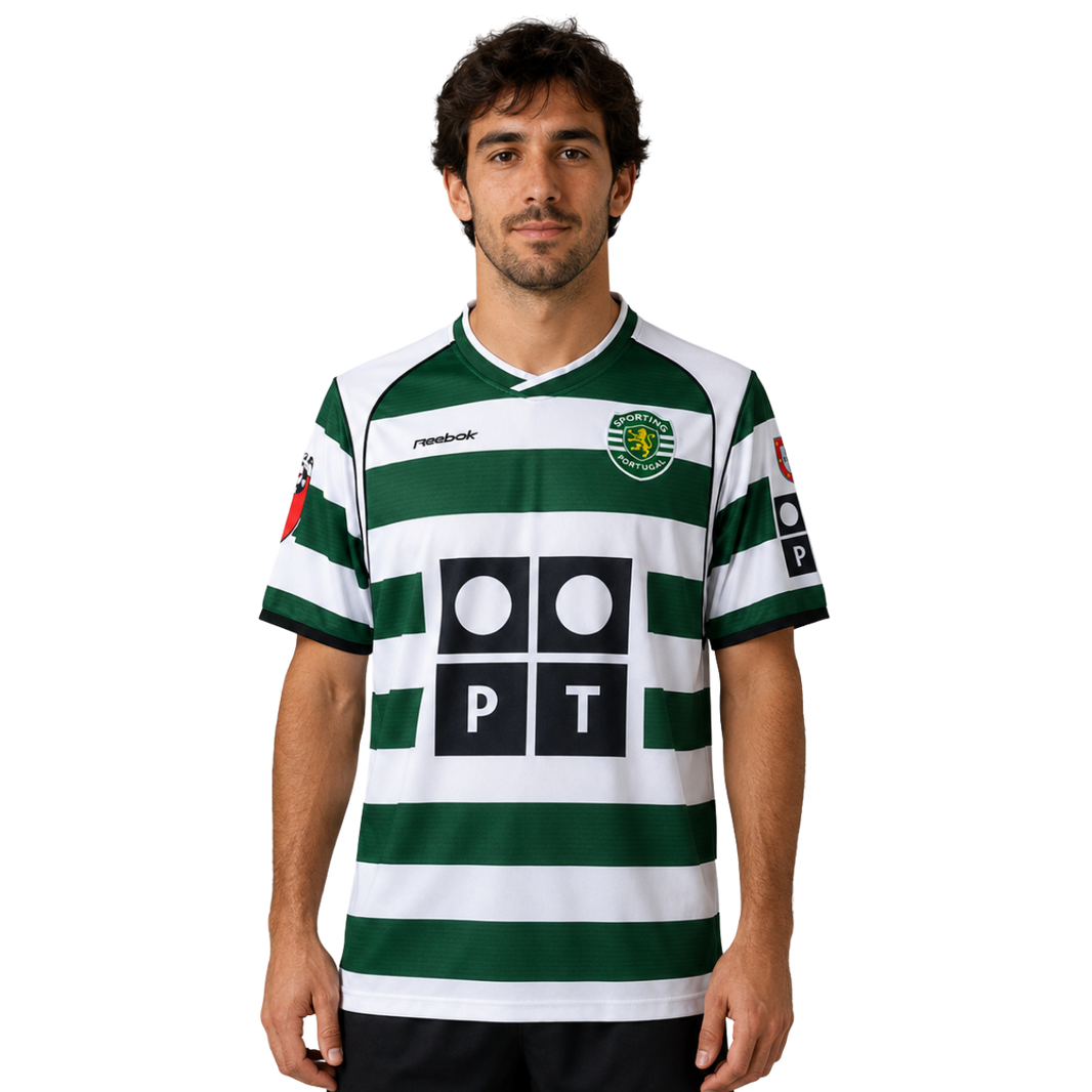 Sporting CP 01/02 Titular - Retrô