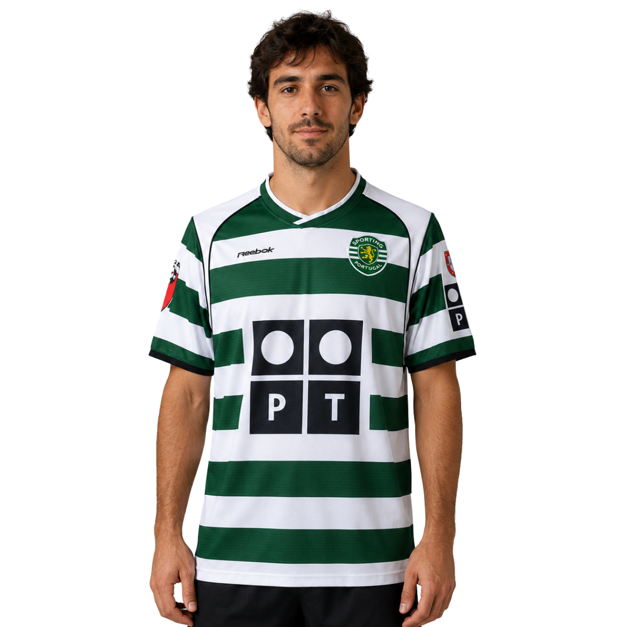 Sporting CP 01/02 Home - Retrô