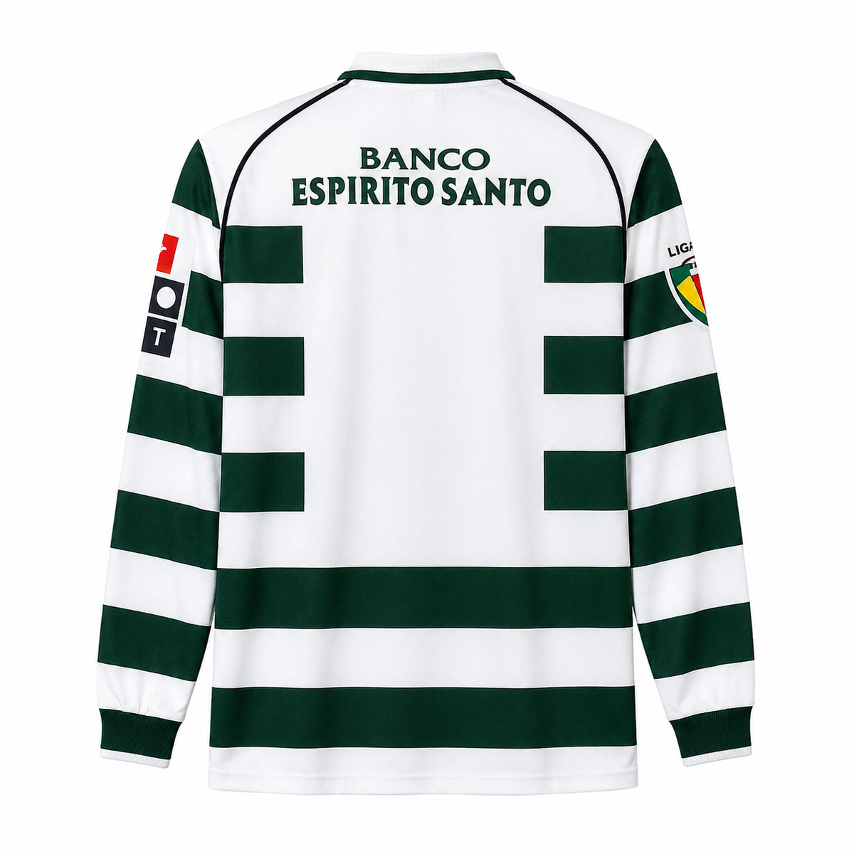 Sporting CP 01/03 Titular Manga Longa - Retrô