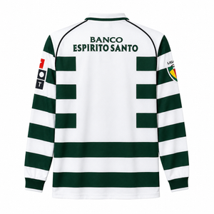 Sporting CP 01/03 Titular Manga Longa - Retrô