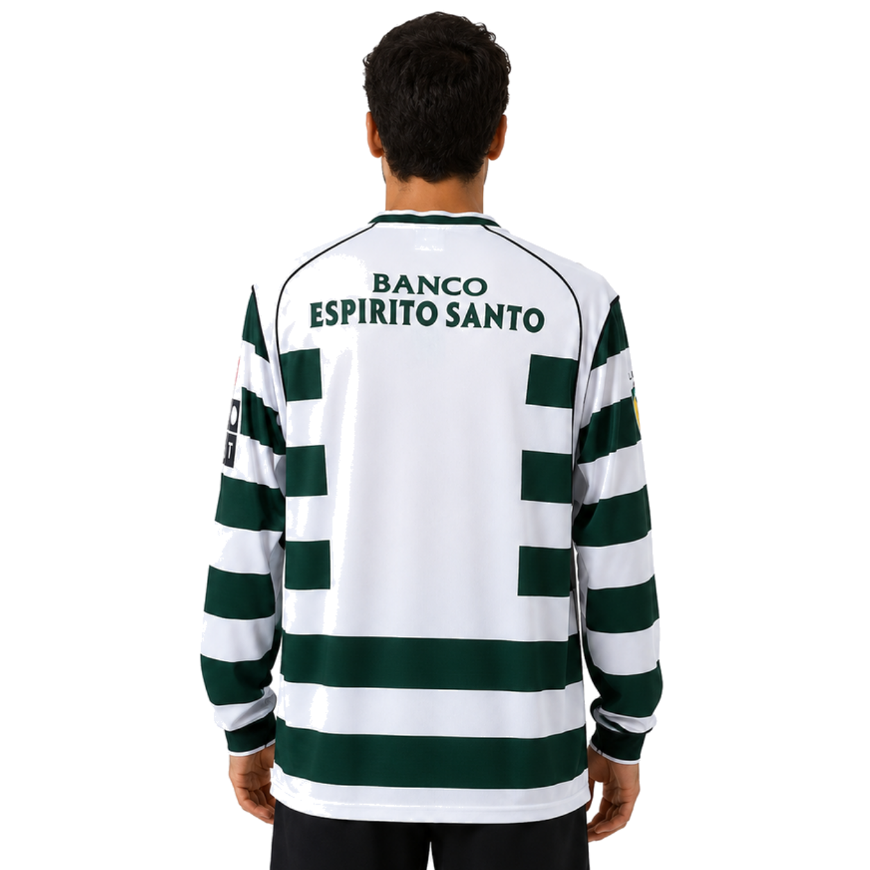 Sporting CP 01/03 Home Mangas longa - Retrô