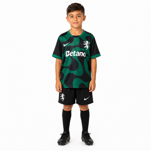 Sporting CP 25/26 Quinto Uniforme - Conjunto Infantil
