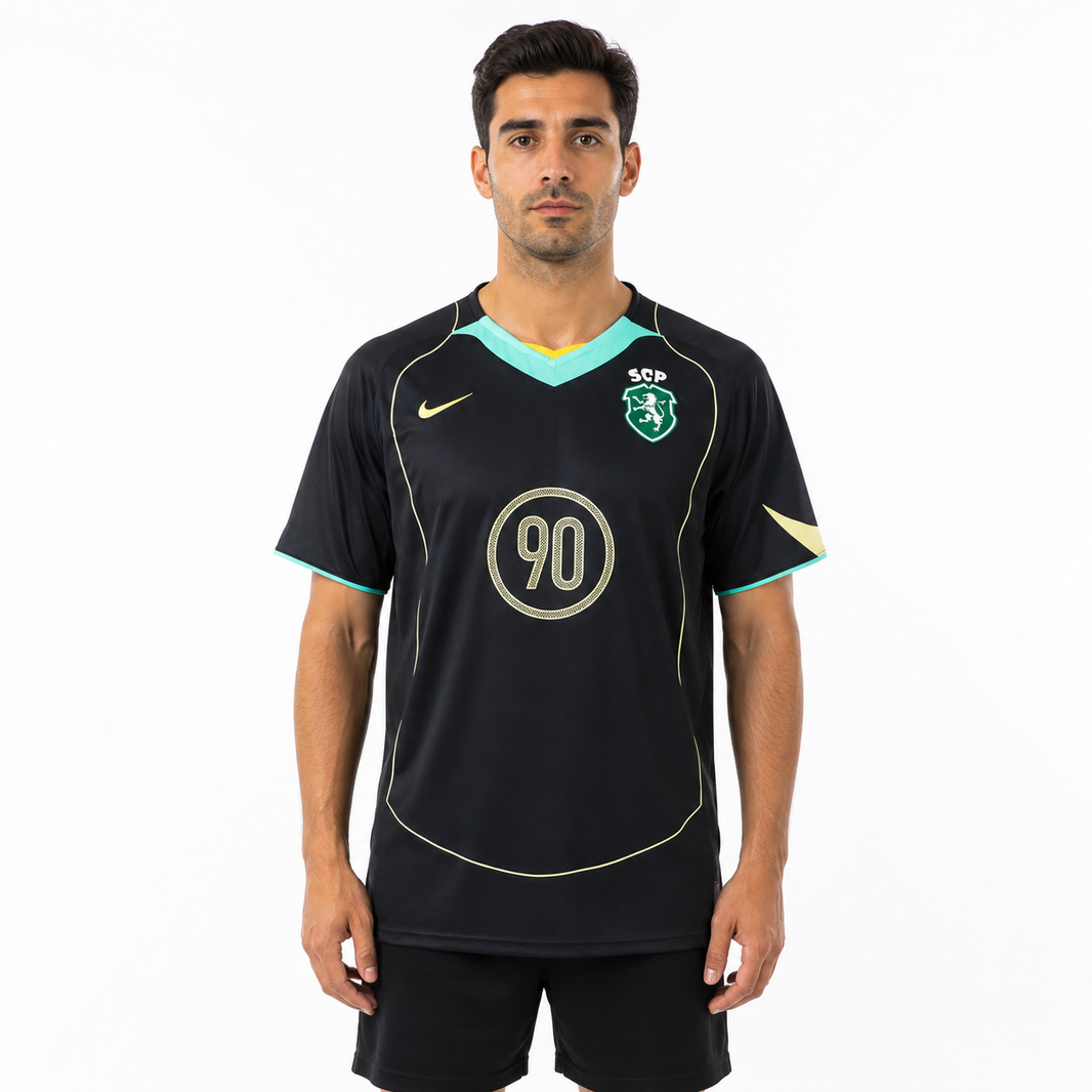 Sporting CP 25/26 Total 90 Preta - Torcedor