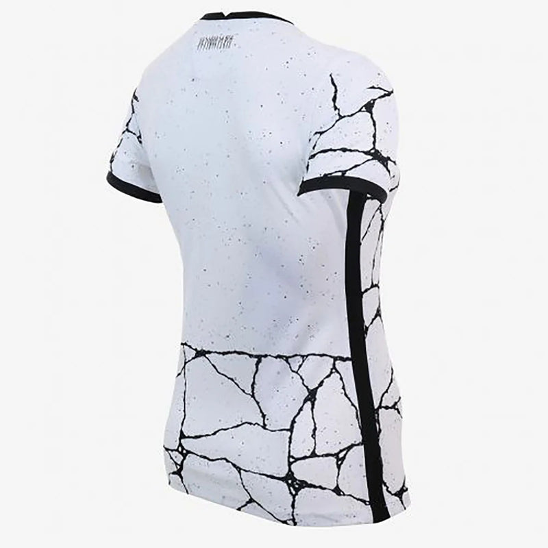 Camisa Corinthians I 21/22 - Torcedor Nike Feminina - Branca