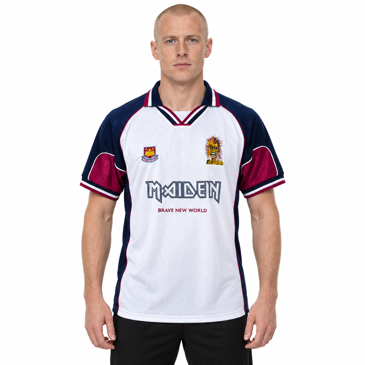 West Ham United 1999 Visitante (Iron Lady) - Retrô