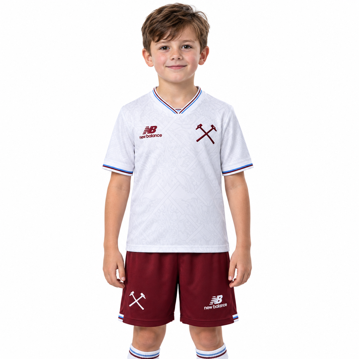 Maillot extérieur West Ham United 26/27 - Ensemble enfant