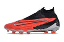 Chuteira de Campo NIKE PHANTOM GX ELITE DF Link FG - Vermelho/Preta