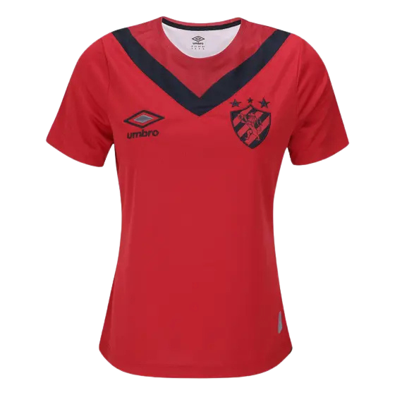 Camisa Sport Recife llI 24/25 - Torcedor Umbro Feminina - Vermelho e preto