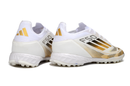 Chuteiras de futebol adidas F50 Pro TF - Branco/dourado