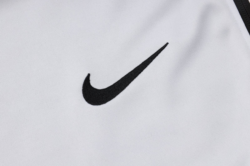 Conjunto Corinthians 24/25 - Masculino Nike - Branco e preto