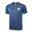 Conjunto Manchester City Treino Camisa manga curta + short 24/25 - Masculino Puma - Azul
