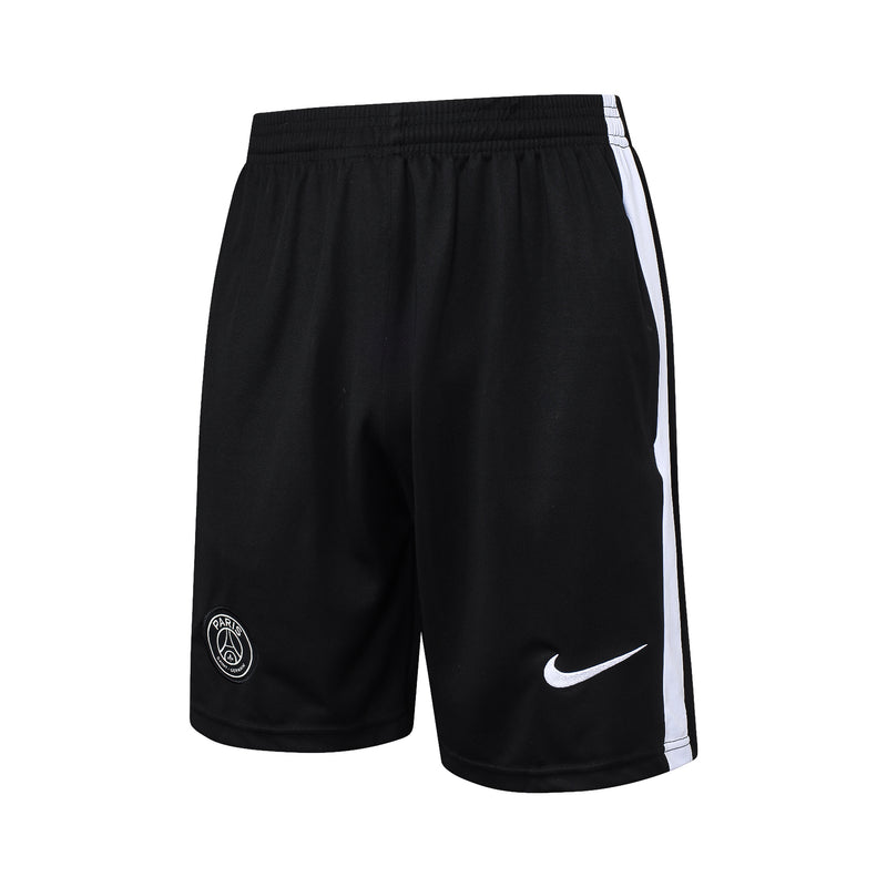 Paris Saint-Germain Training Set Tank Top Shirt + Shorts 24/25 - Men's Nike - Black (White Shoulders)