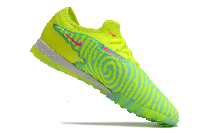 Chuteira de Campo Nike React Phantom GX Pro TF - Verde