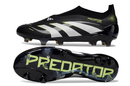 Chuteira de Campo Adidas Predator Elite LL sem cadarço FG - Preto e Verde