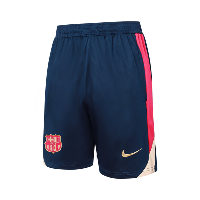 Conjunto Barcelona Treino Camisa manga curta + short 24/25 - Masculino Nike - Vermelho
