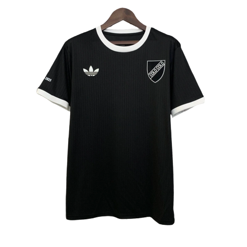 Camisa Colo Colo 25/26 Edição 100º Aniversário - Preta - Fan