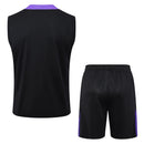 Paris Saint-Germain Training Set Tank Top Shirt + Shorts 24/25 - Men's Jordan - Black