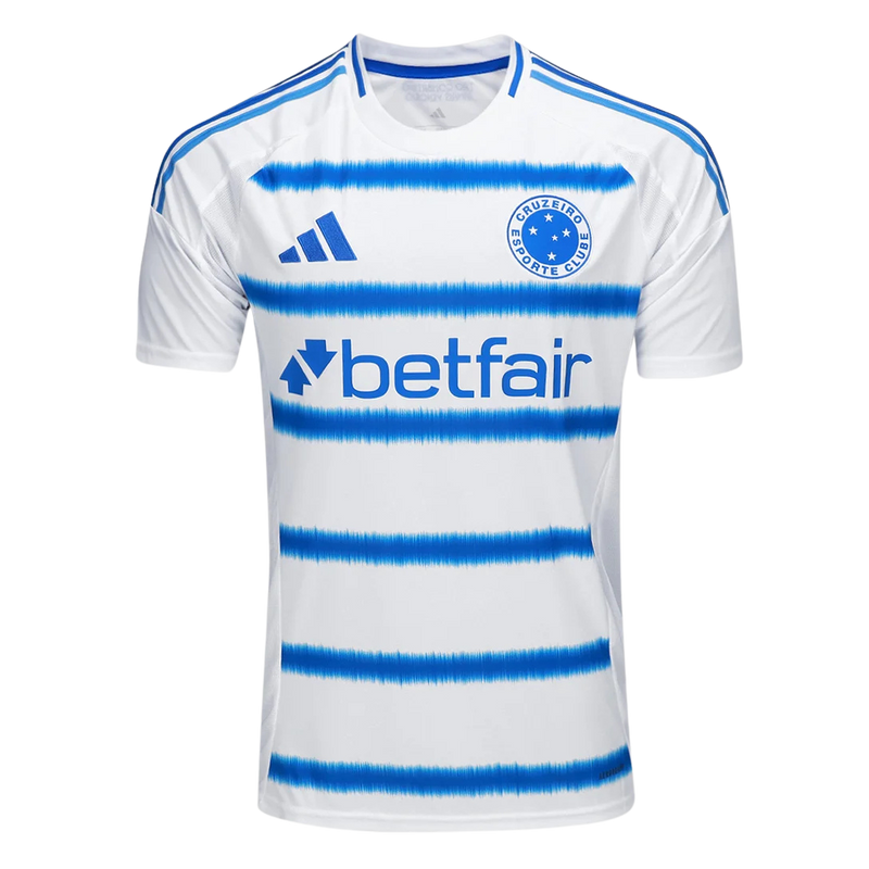 Camisa Cruzeiro Il 25/26 - Torcedor Adidas Masculina - Branca e Azul