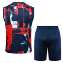 Conjunto Paris Saint-Germain Treino Camisa Regata + short 24/25 - Masculino Nike - azul royal