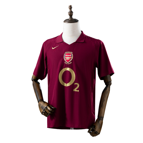 Camisa Arsenal Retrô 2005/2006 Vinho - Nike