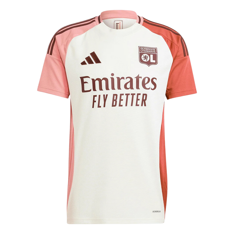 Camisa Lyon Ill 24/25 - Torcedor Adidas Masculina - Bege