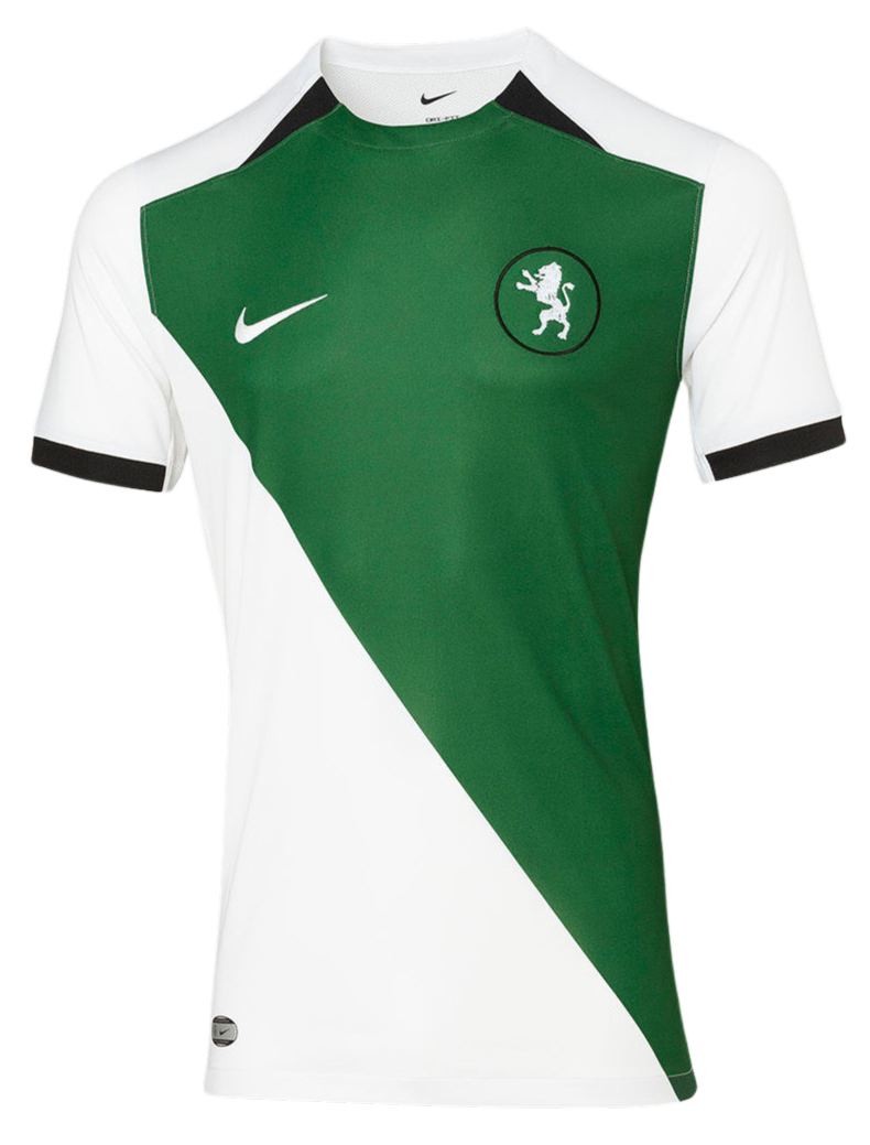 Camisa Sporting CP Stromp 24/25 - Torcedor Nike Masculina - Verde com detalhes em branco e preto