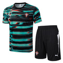 Conjunto Portugal Treino Camisa manga curta + short 25/26 - Masculino Puma - Verde