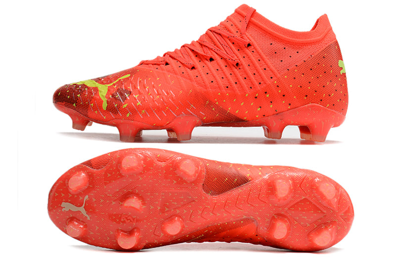 Chuteira de Campo Puma Future Z 1.3 Teazer FG - Laranja